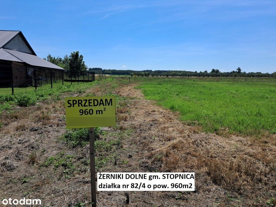 Tania działka budowlana (WZ)  960m2 cena tylko 28.800zł (Busko 25 km)