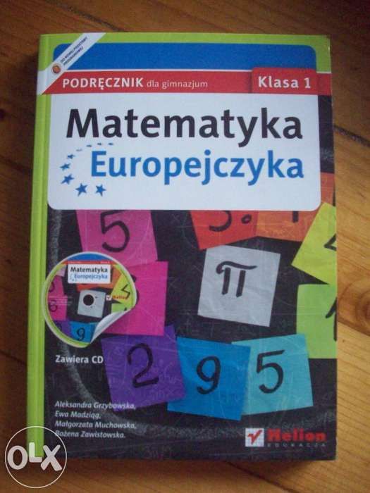 Matematyka Europejczyka. Podręcznik dla gimnazjum + CD. Klasa 1 Helion