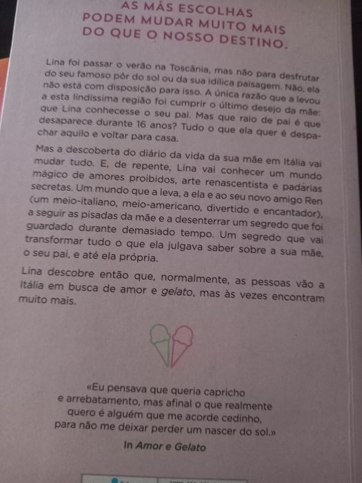 Amor e Gelado Livro