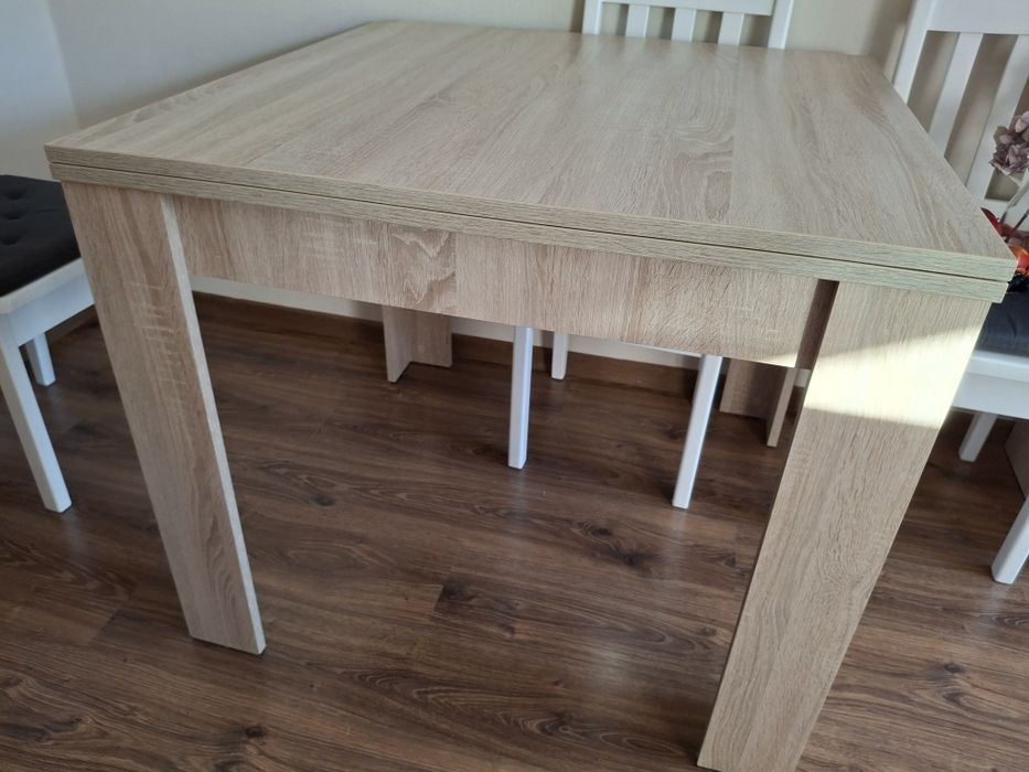 Stół rozkładany,  dąb sonoma