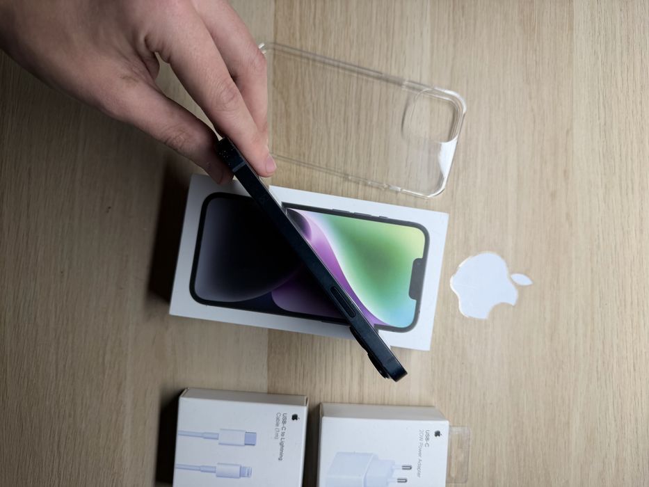 iPhone 14 128gb czarny bateria 100% komplet