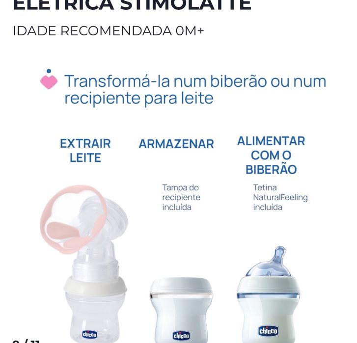 Bomba de aleitamento chicco