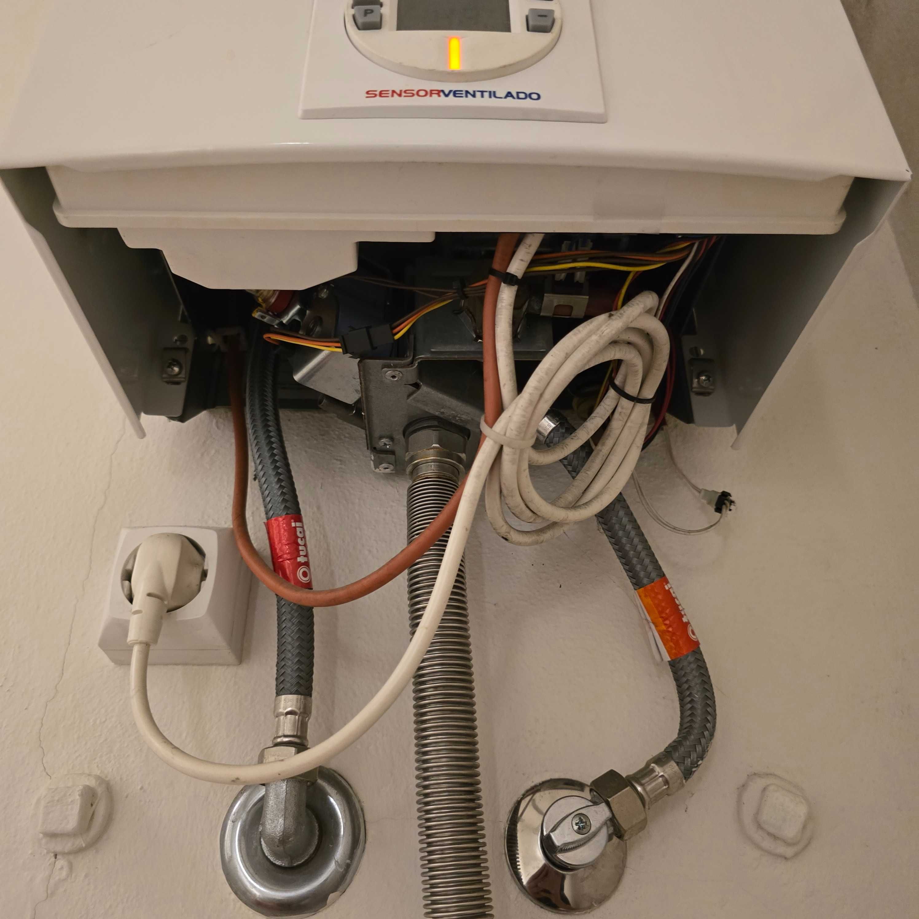 Esquentador Vulcano Sensor Ventilado 11Lts Gás Nat.