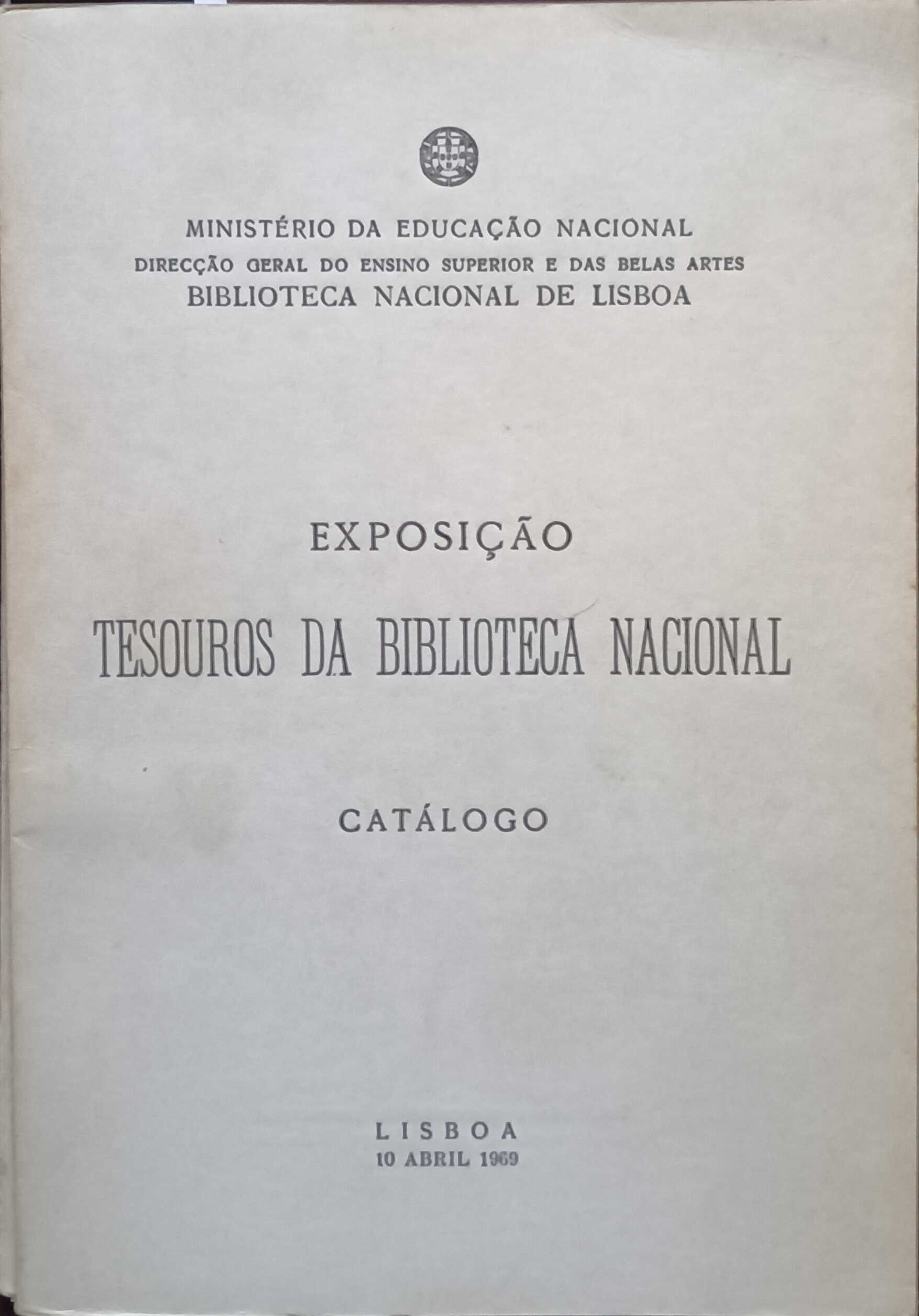 Exposição. Tesouros da Biblioteca Nacional [catálogo]