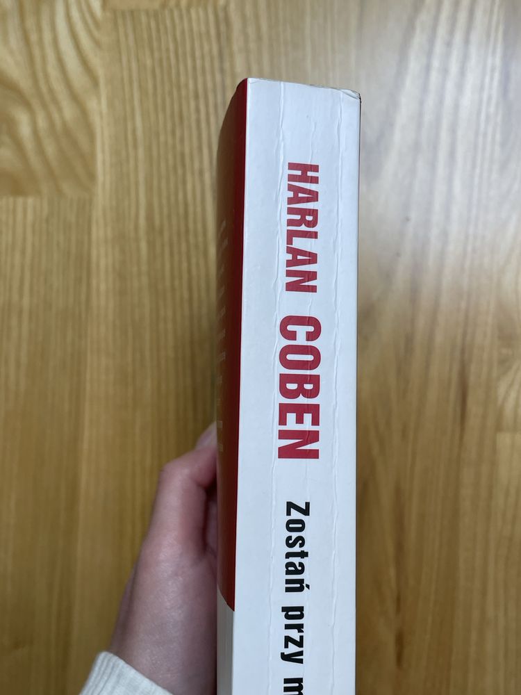 Książka „Zostań przy mnie” Harlan Coben / kryminał, thriller
