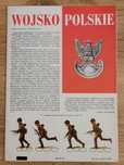 Kartonowa wycinanka PRL - Wojsko Polskie, KAW Łódź 1982r Mały Modelarz