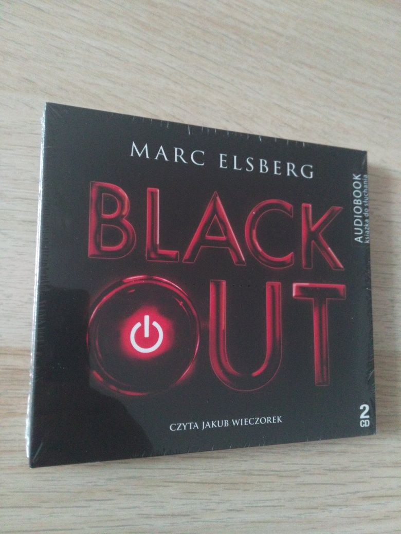 Książka "Black out" Marc Elsberg audiobook nowy w folii, kryminał