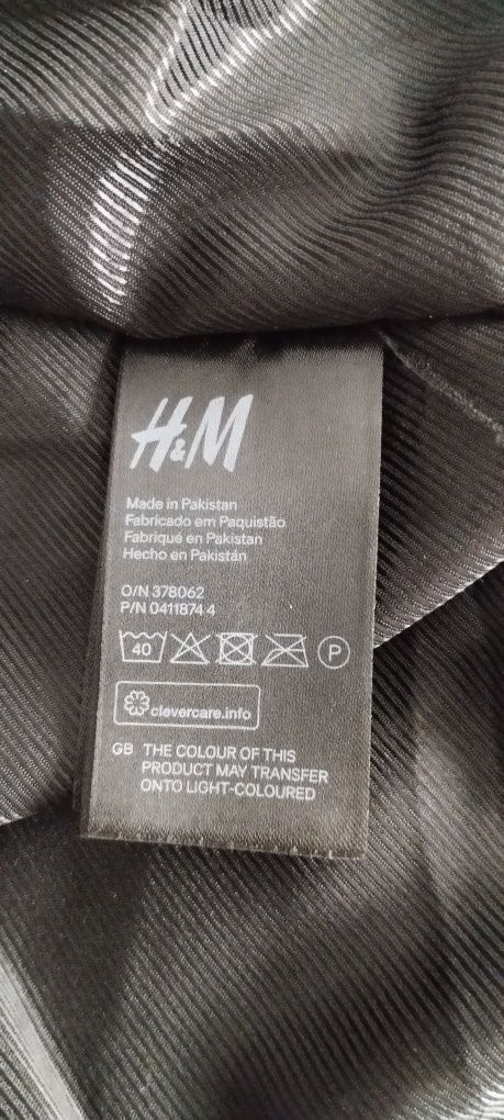 Куртка зі штучної шкіри H&M чорна