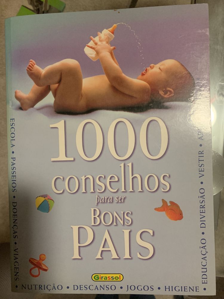 Livro 1000 conselhos para ser bons pais