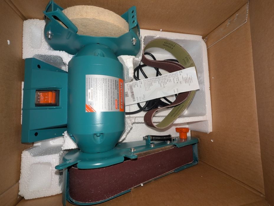 Верстат точильно-шліфувальний Sturmax BGM6015GR