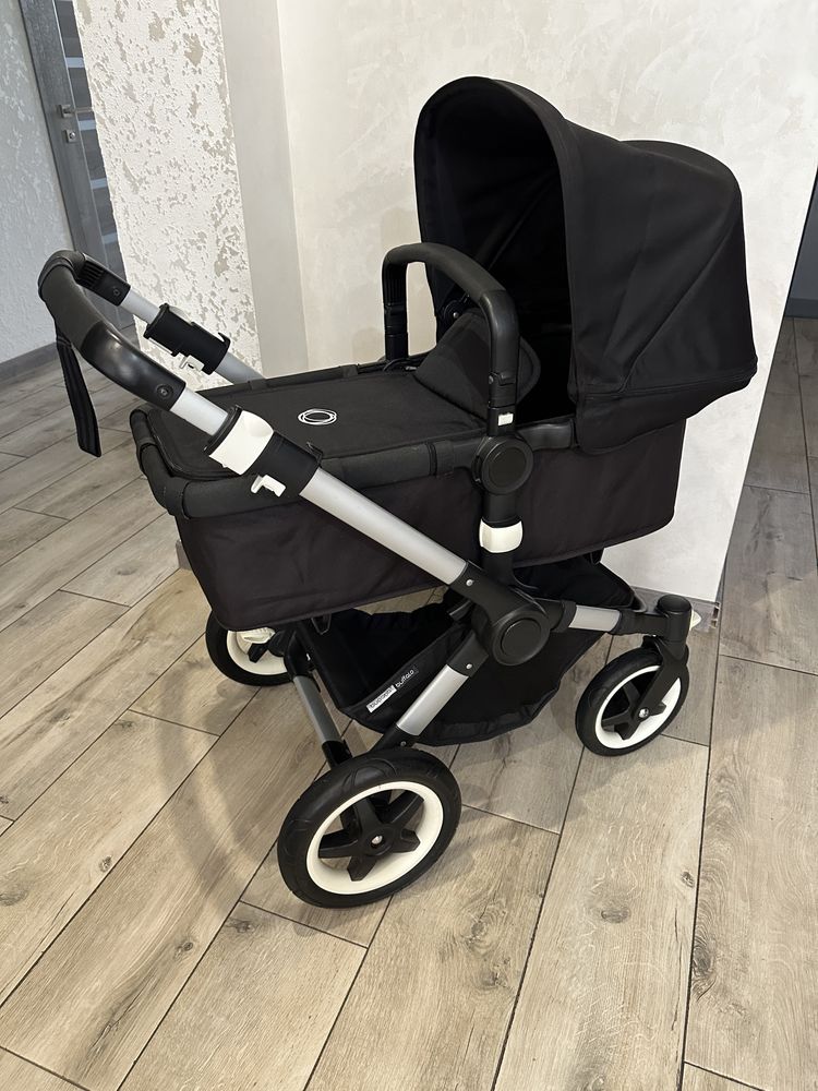 Універсальна коляска 2в1 Bugaboo Buffalo Black Бугабу Буффало