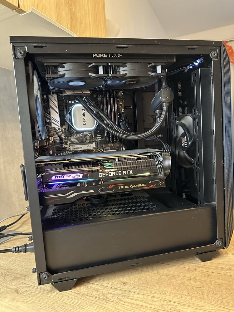 Komputer gamingowy RTX 2070S / i7-9700KF / 32GB / 2X SSD / WODNE