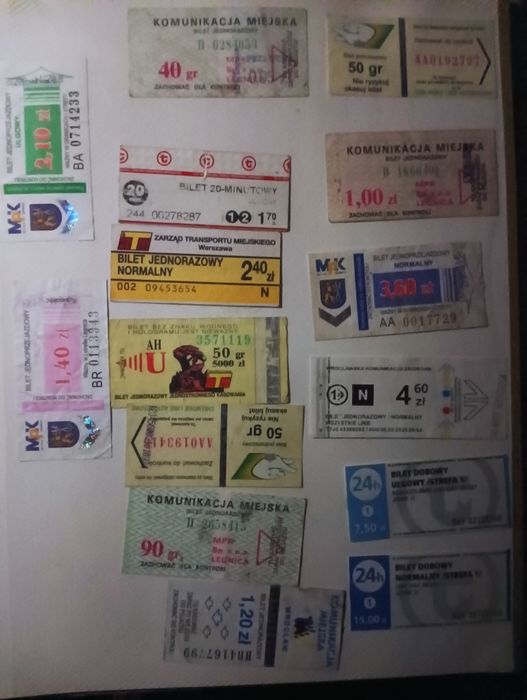 Bilety kolekcjonerskie