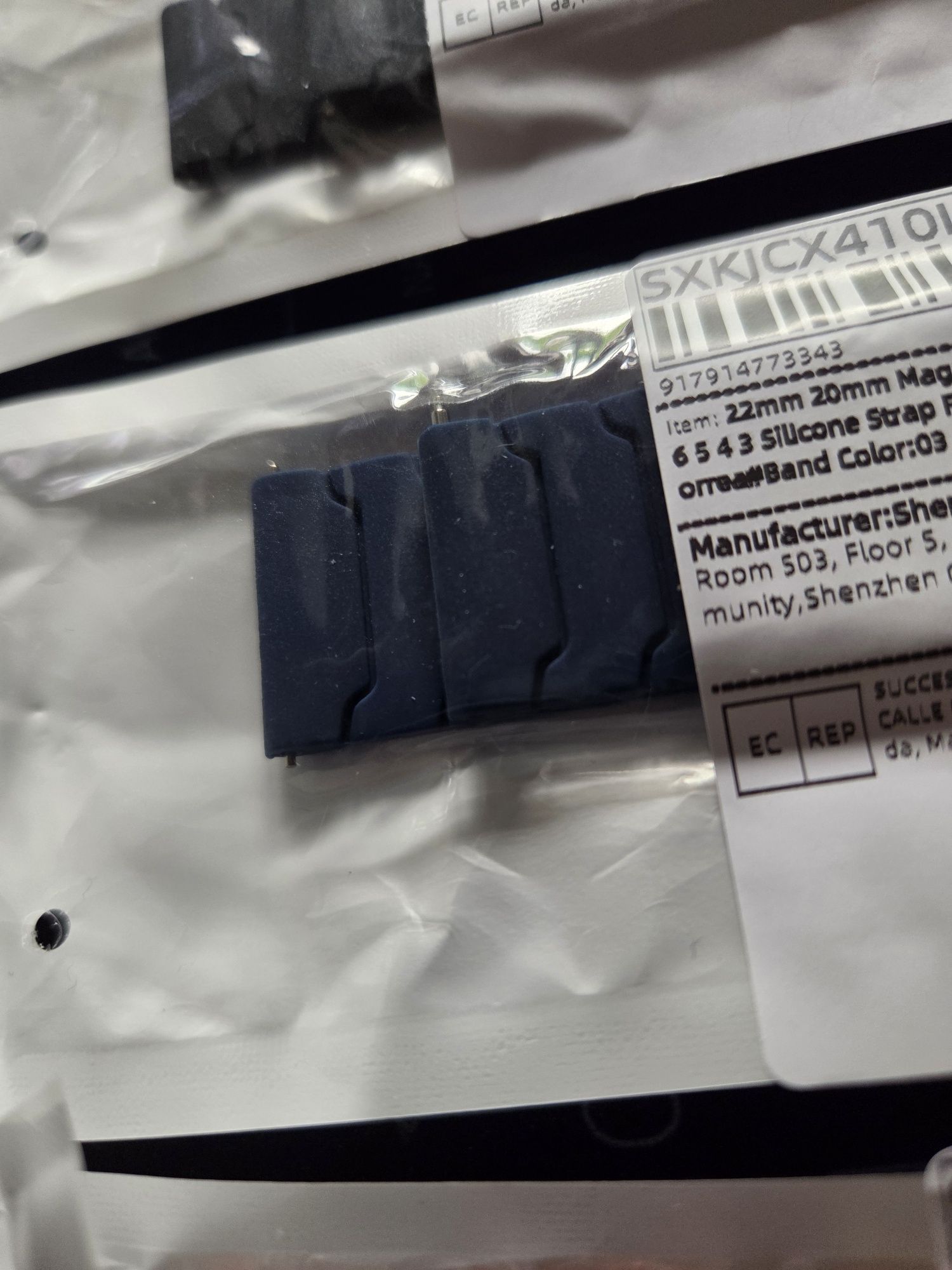 Opaski magnetyczne 22mm 3 sztuki nowe Samsung Huawei
