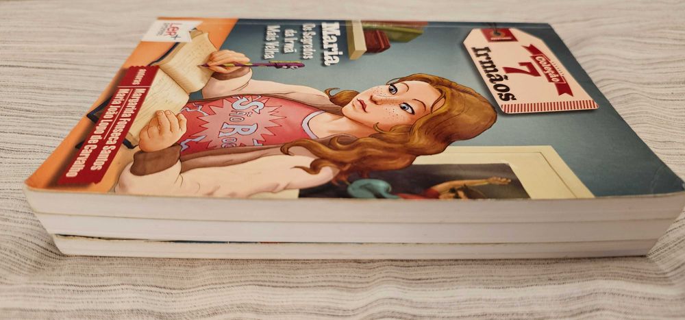 3 Livros da coleção "Sete Irmãos"