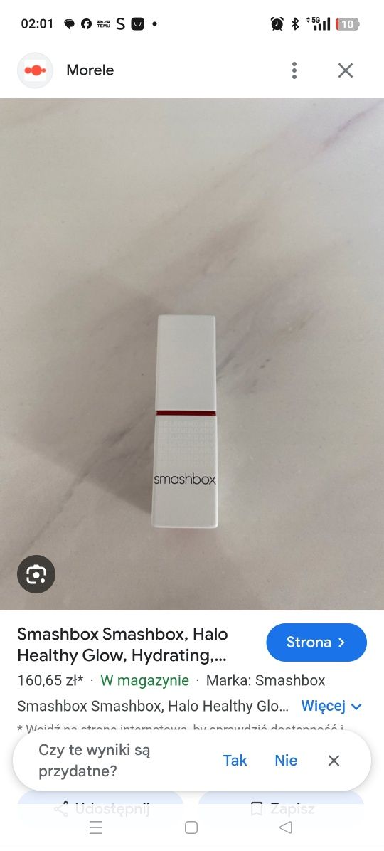 Komplet  szminek smashbox