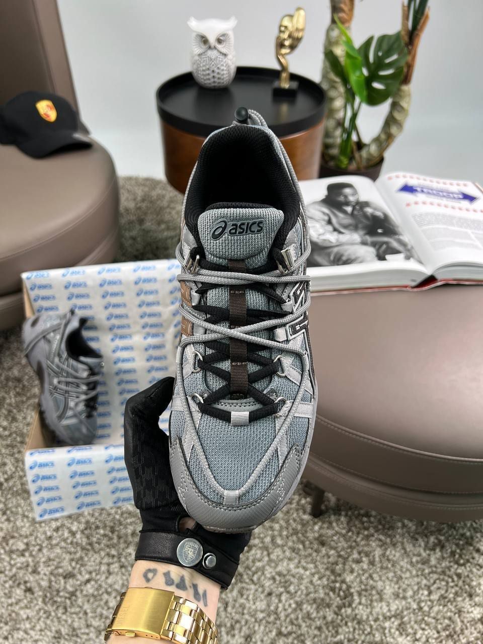 Чоловічі кросівки ASICS Gel-Kahana TR V2 Reflective Dark Grey