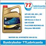 Olej silnikowy 77Lubricants 0W-20 Chrysler MS-6395, GF-6A, GM Dexos 1