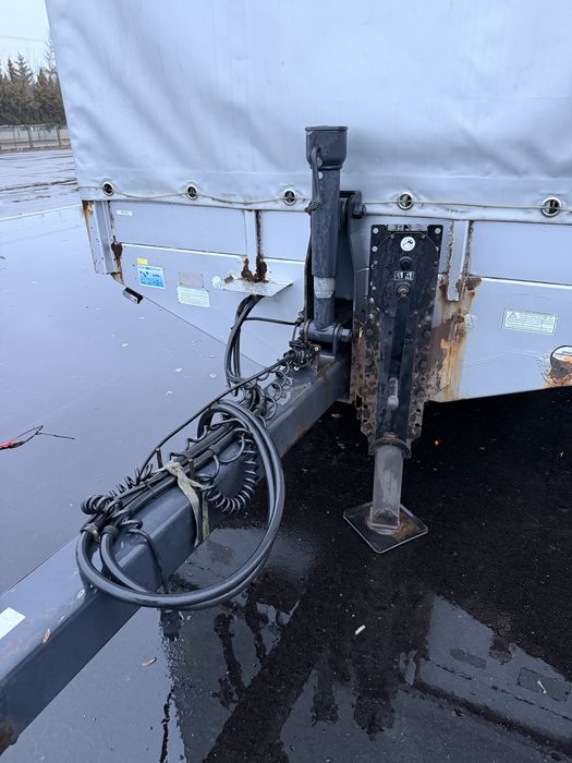 Przyczepa ciężarowa tandem