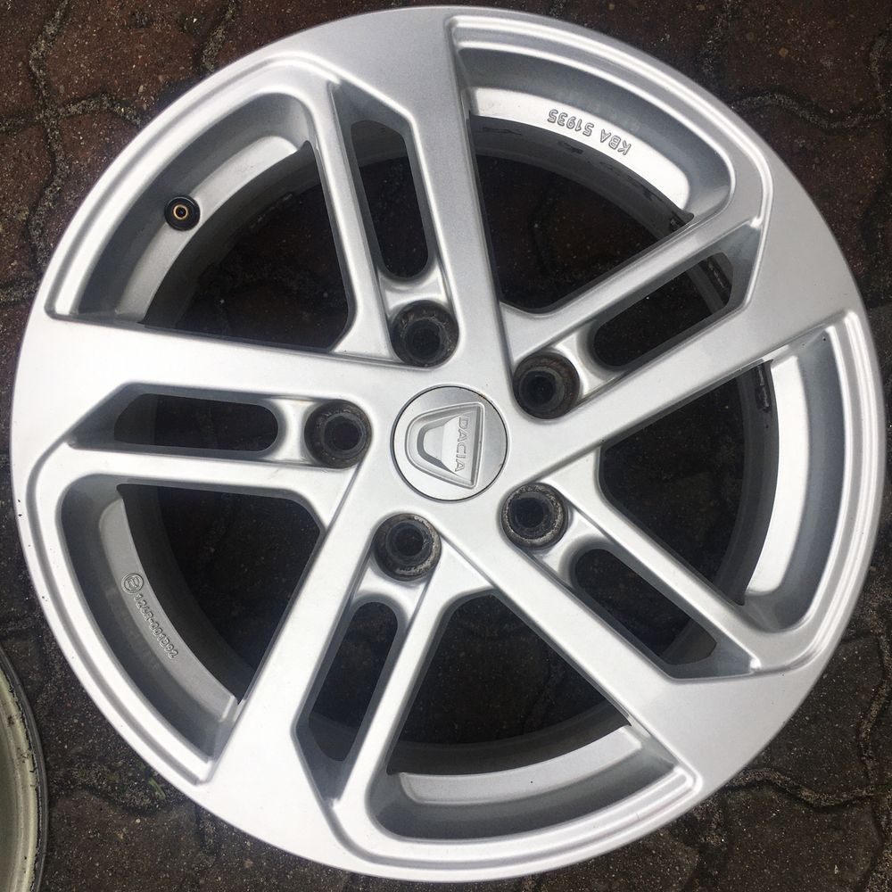 Felgi aluminiowe DACIA 5x114,3 ET50 R16!