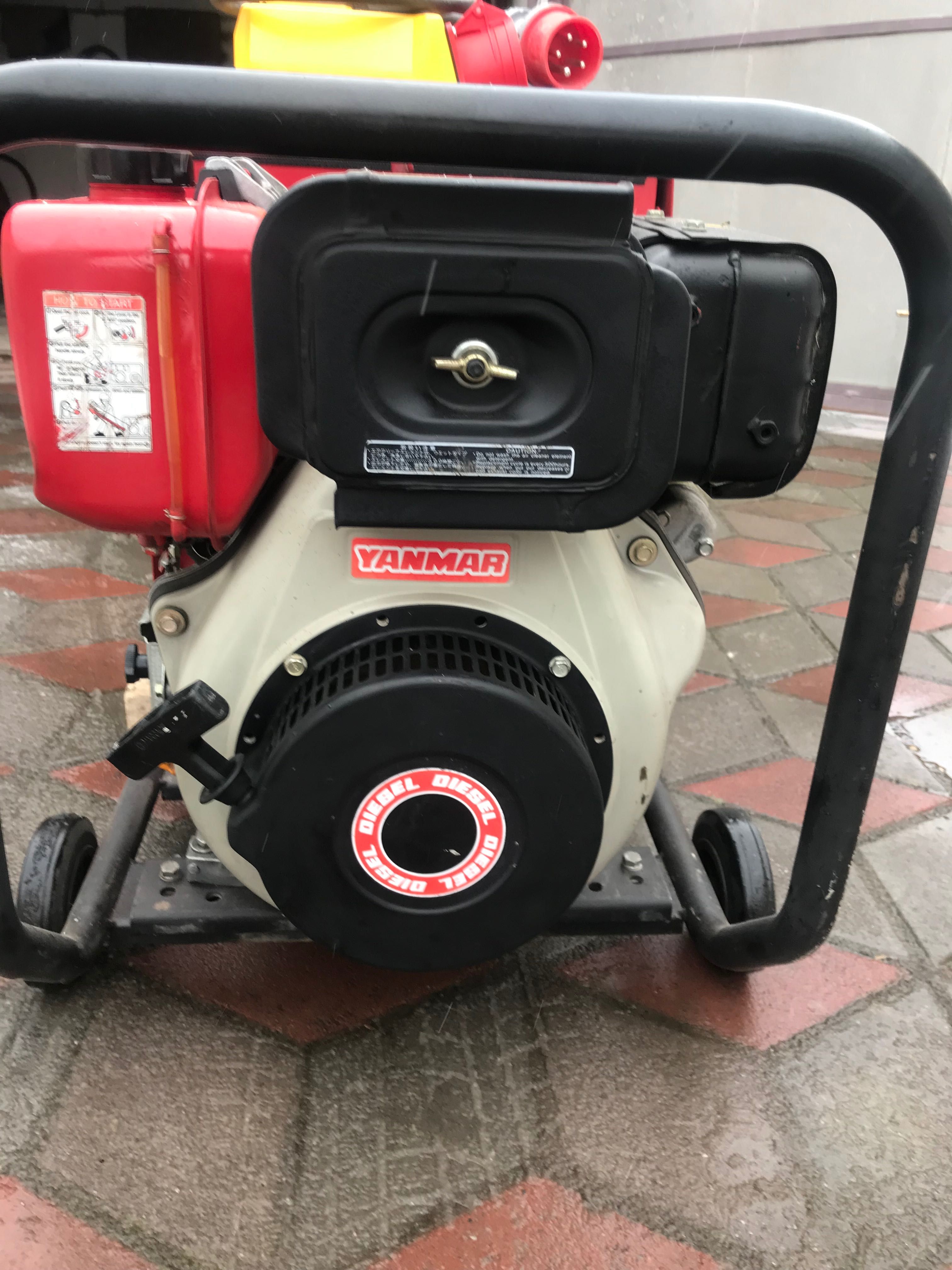 Дізельний генератор сварка 380-220в 5-3 кВт двигун YANMAR Японія 6,5кв