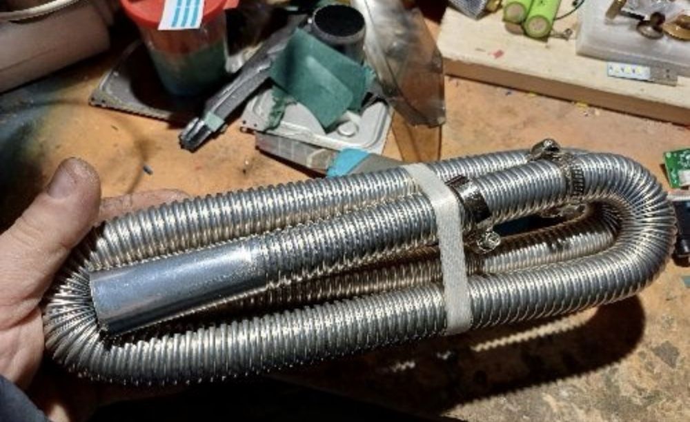 Гофра для відведення вихлопних газів Ø25