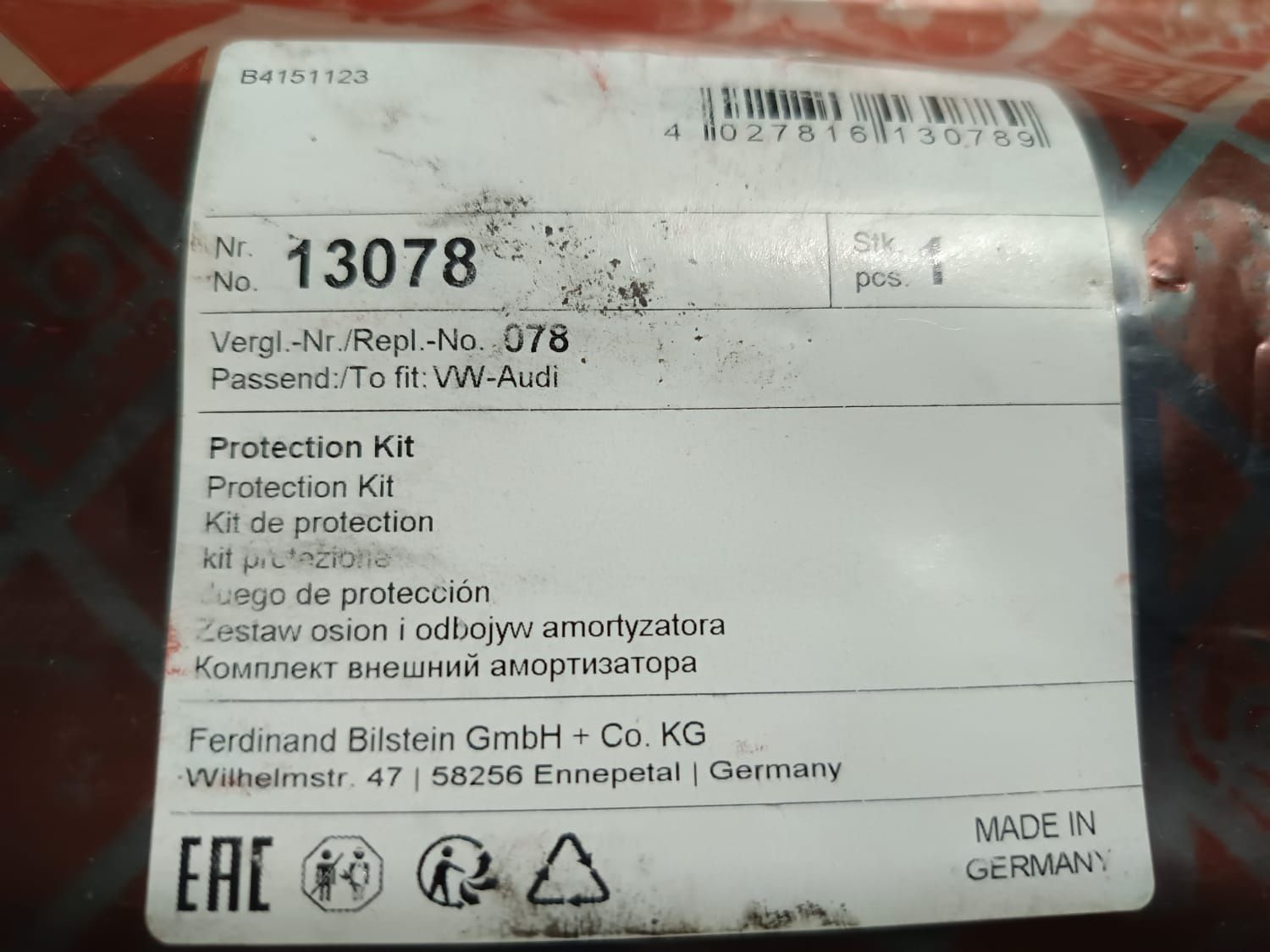 Kit proteção FEBI