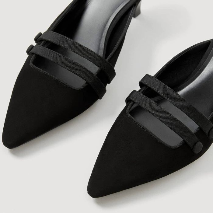 Замшеві мюлі Mango