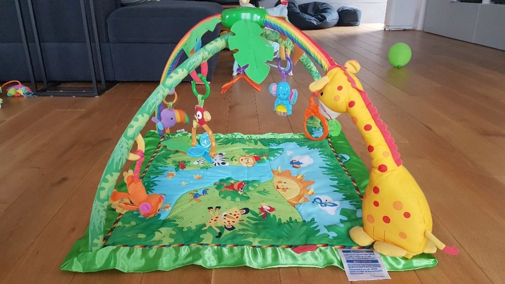 Mata Fisher Price interaktywna zabawa las tropikalny