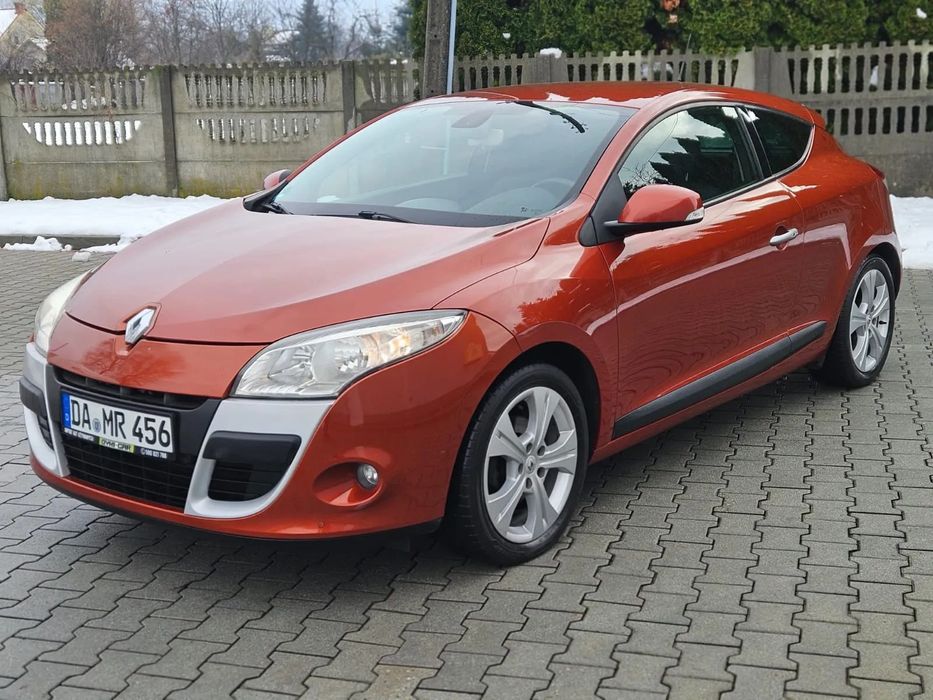 Renault Megane 1.6 Benzyna ! Coupe ! Bezwypadkowy ! Zadbany ! 2.kpl kół !