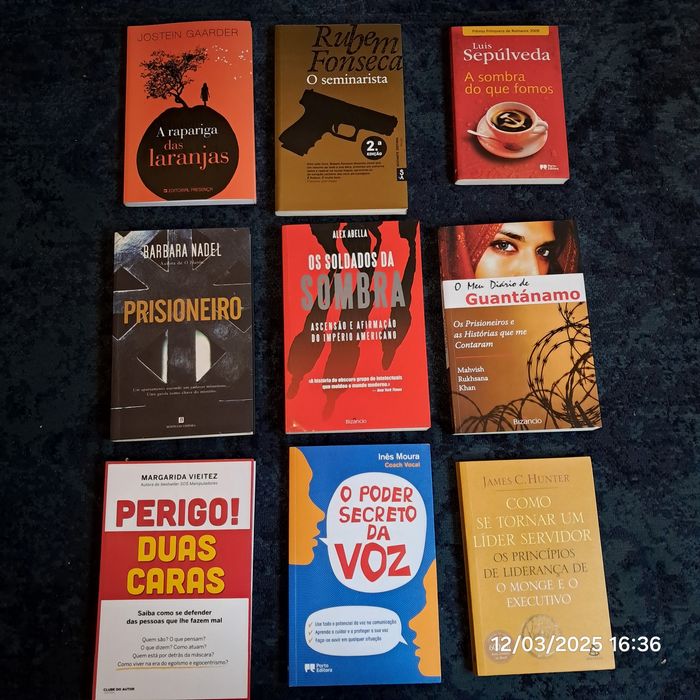 Livros vários desde 1 euro