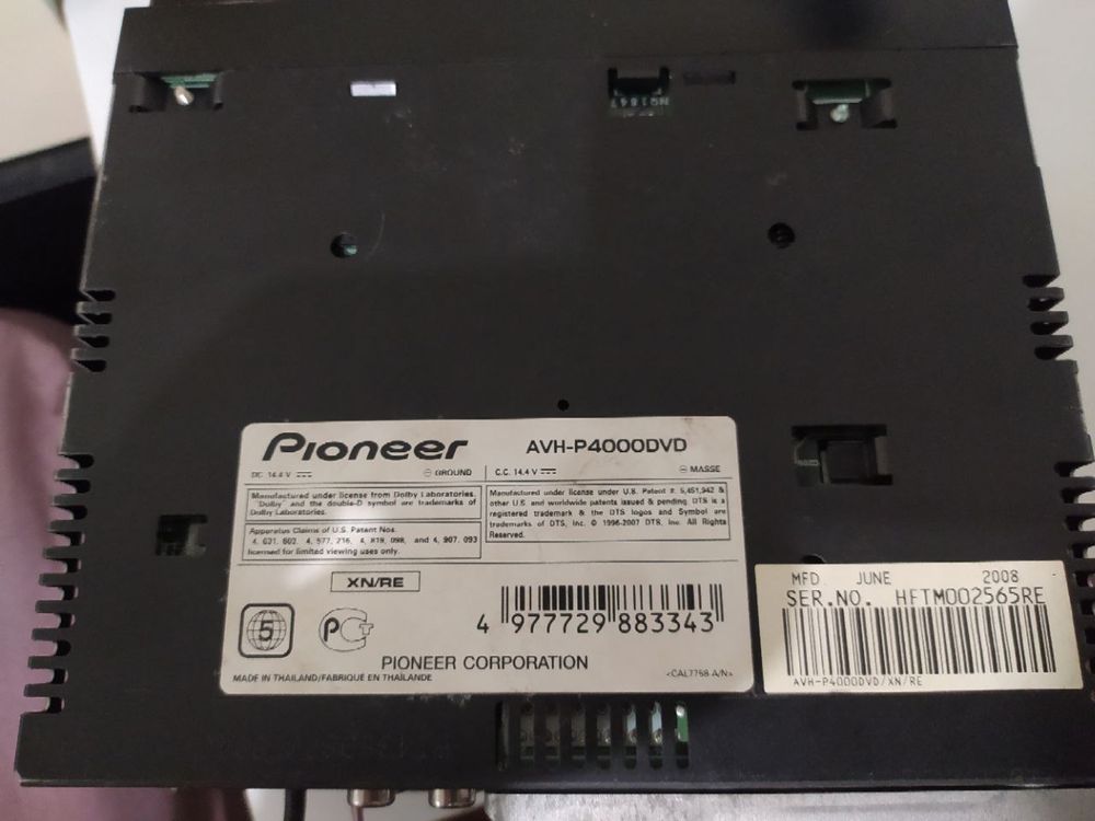 Автомагнитола Pioneer AVH-P4000dvd