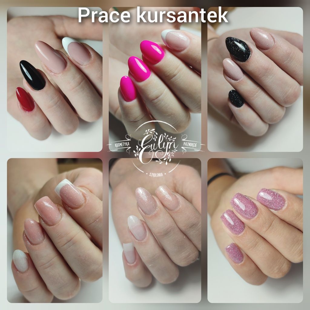 Szkolenia manicure hybrydowy,przedłużanie paznokci,pedicure,zdobienia