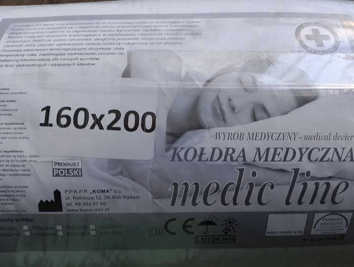 Kołdra  medyczna 160x200 nowa