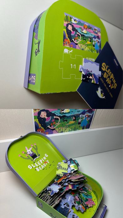 Пазли mideer по 300 грн як нові