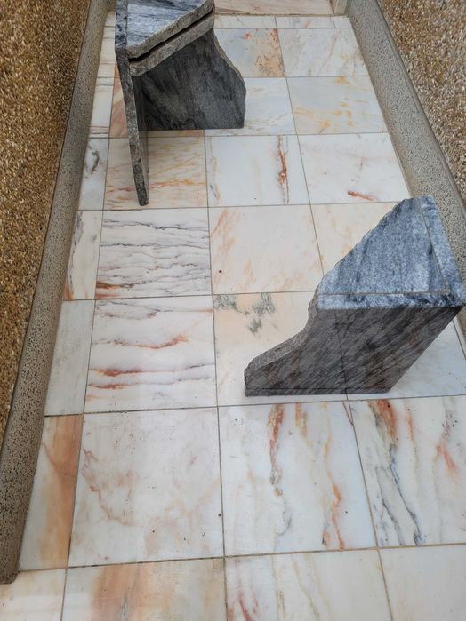 Mesa de sala de estar em Marmore