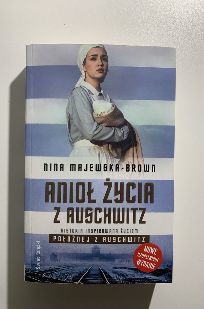 książka pt. „Anioł życia z Auschwitz”