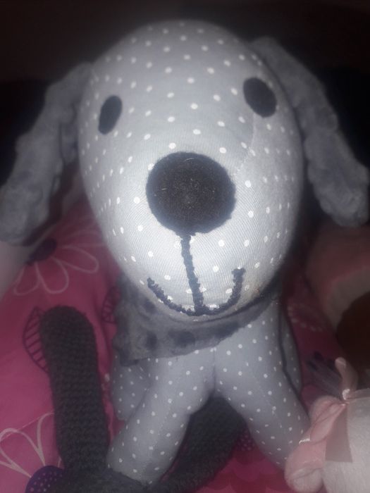 Maskotki - piesek, myszka, kroliczek