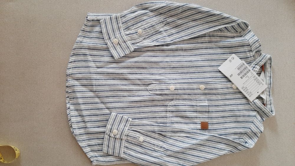 Nowa lniana koszula H&M rozm. 92 cm