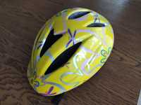 Kask rowerowy xs-s dla dziewczynki