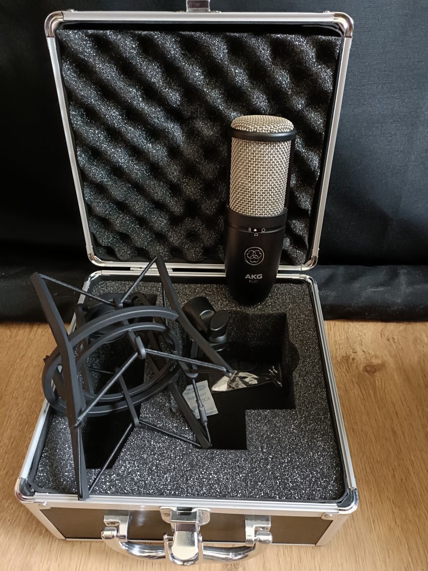 AKG P420 microfone de condensador omni cardioide e figura de 8