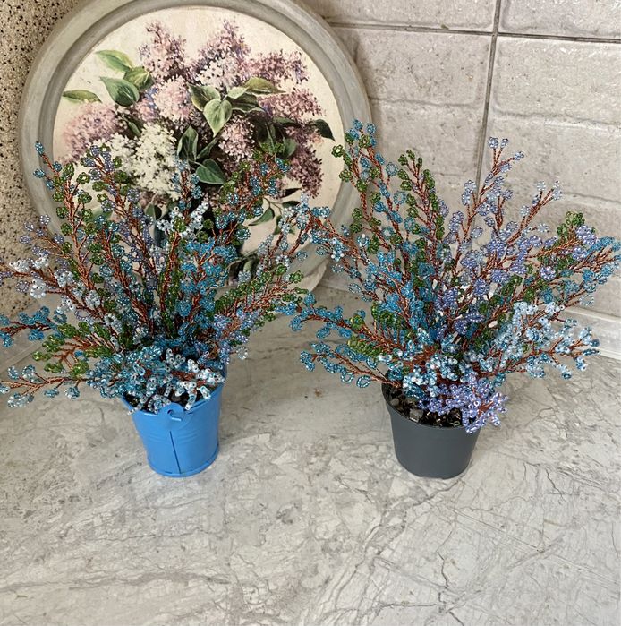 Вироби з бісера, кущ із бісера, ручна робота