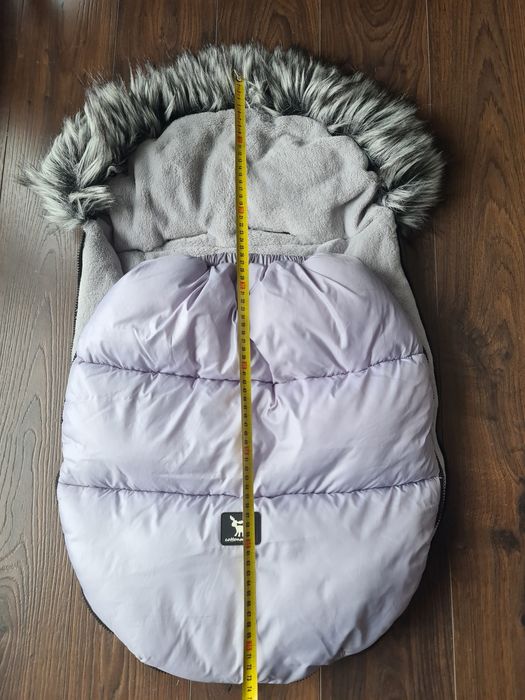 Śpiwór śpiworek zimowy Cottonmouse mini szary