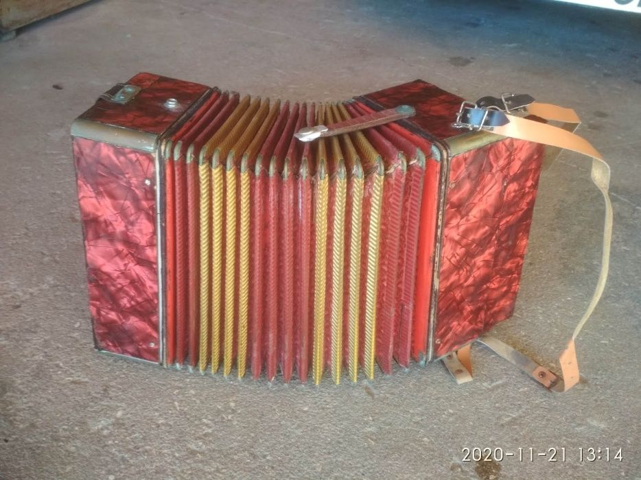 Concertina Artesanal Antigo(peça unica)