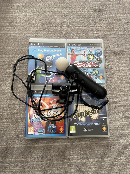 PlayStation Move com 4 jogos PS3