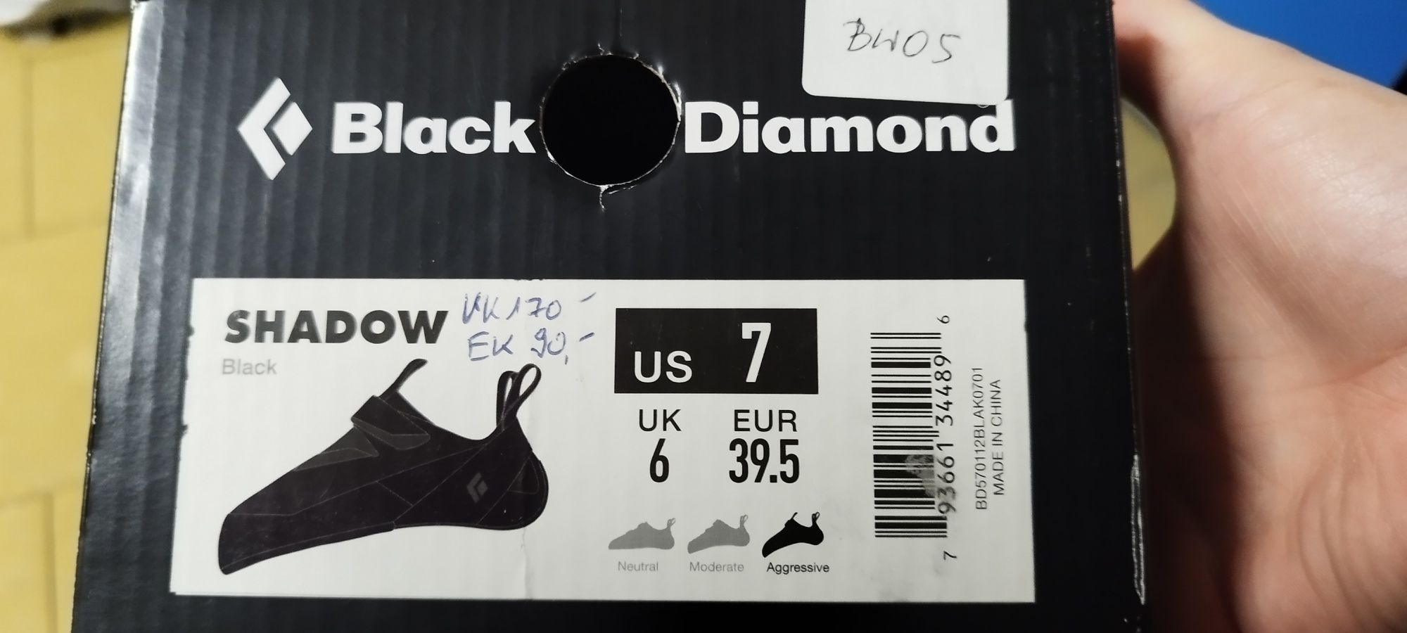 Nowe buty wspinaczkowe Black Diamond Shadow rozmiar 39,5