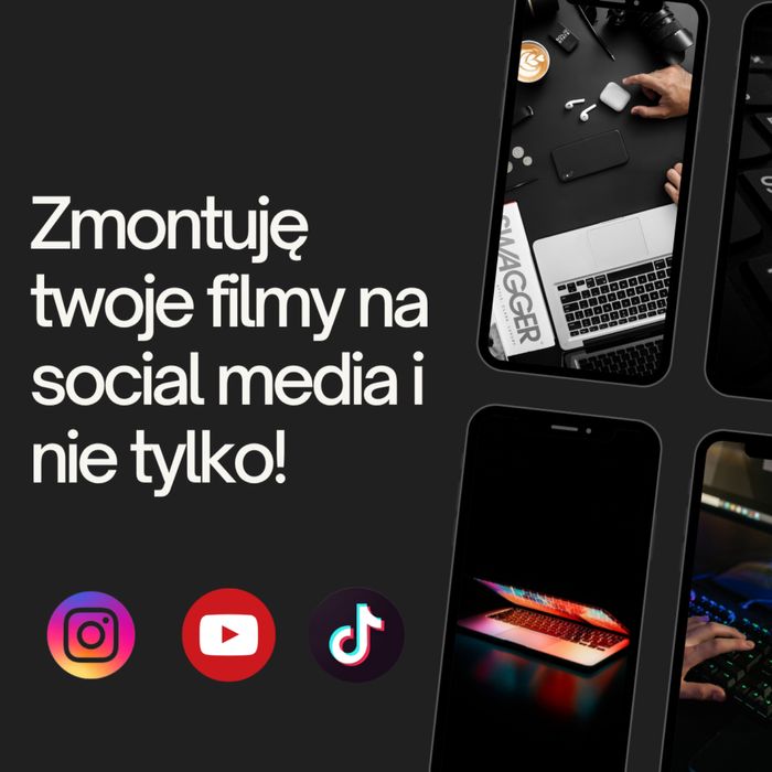 Profesjonalny Montaż Filmów na Social Media i NIE tylko!