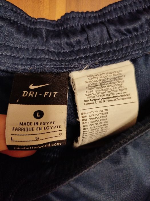 Spodenki krótkie męskie Nike rozmiar L stan idealny