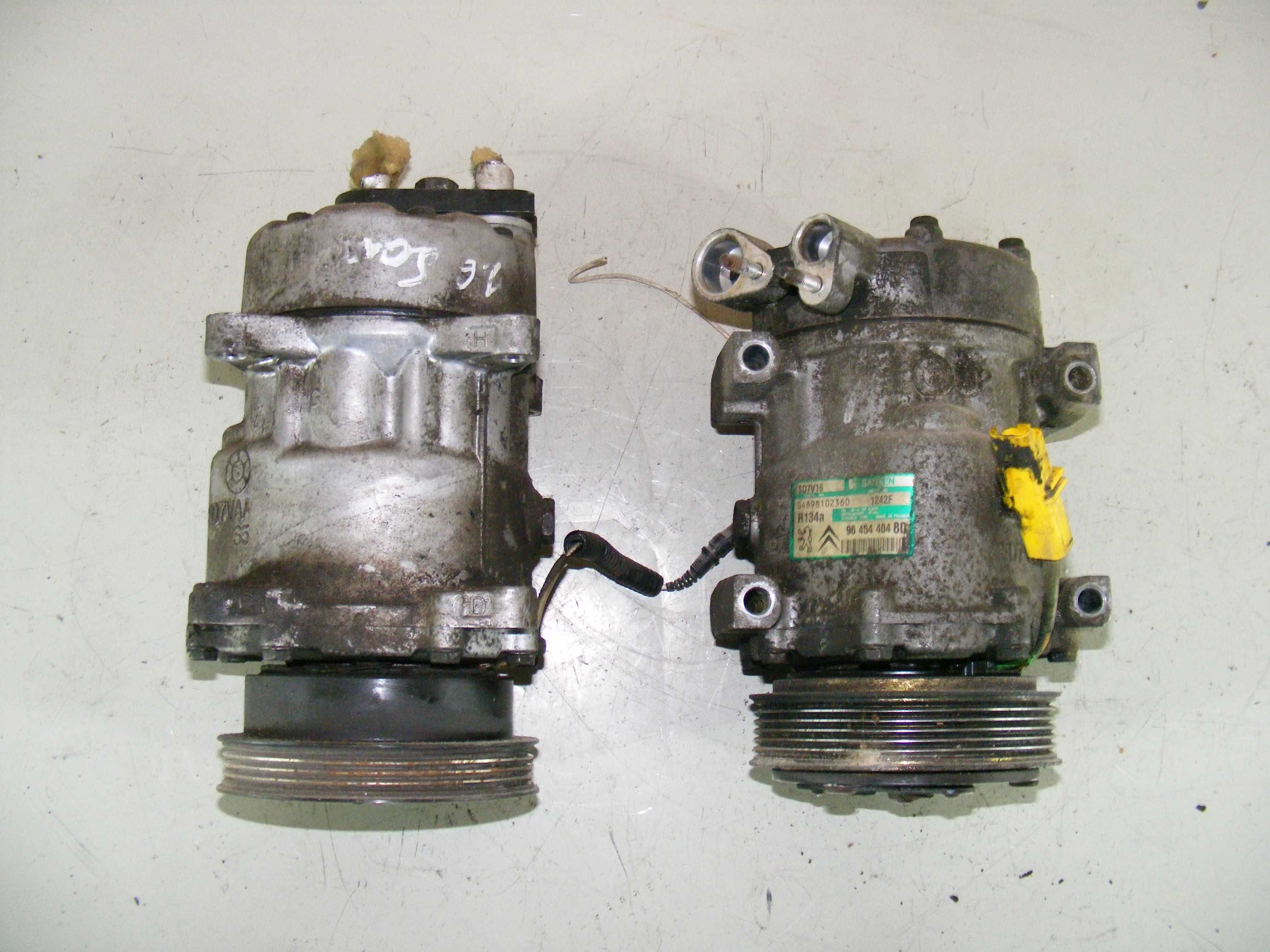 Компрессор кондиционера Peugeot Citroen Fiat 1.6hdi 1.9d 2.0hdi 2.0бен