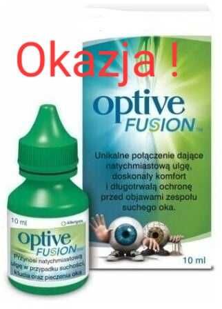 Optive Fusion, krople  do oczu nawilżające, 10 ml Najlepsze Okazja
